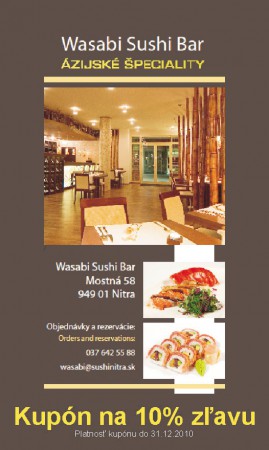 Wasabi Sushi Bar NR